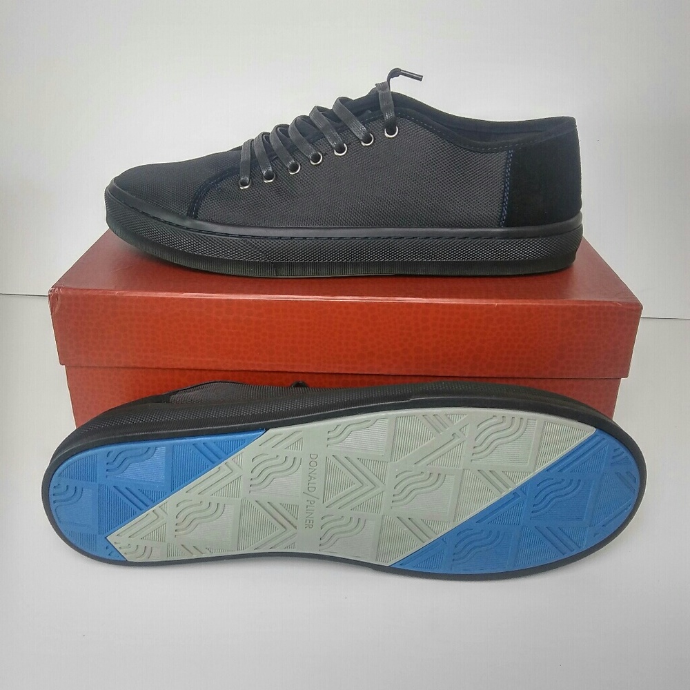 Donald J Pliner sneakers size 13 in black.